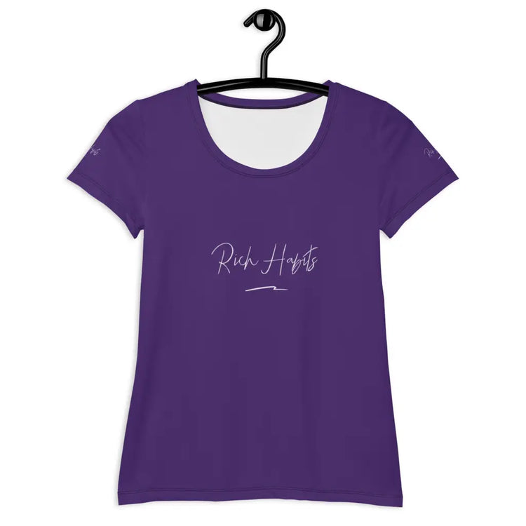 Purple Women’s Athletic T-shirt - XS