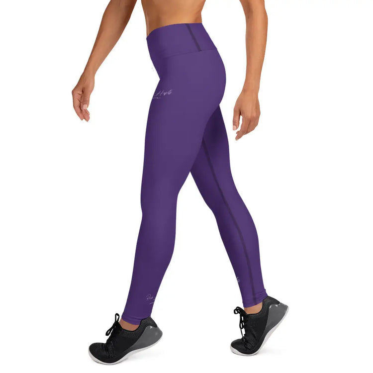 purple Yoga Leggings