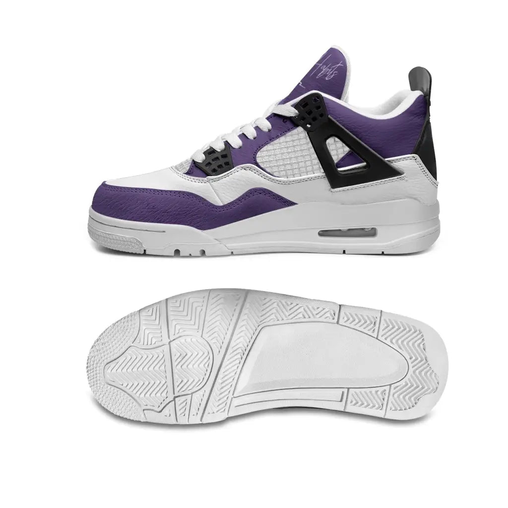 RH4 Purple/White Fashion Sneakers - Shoes