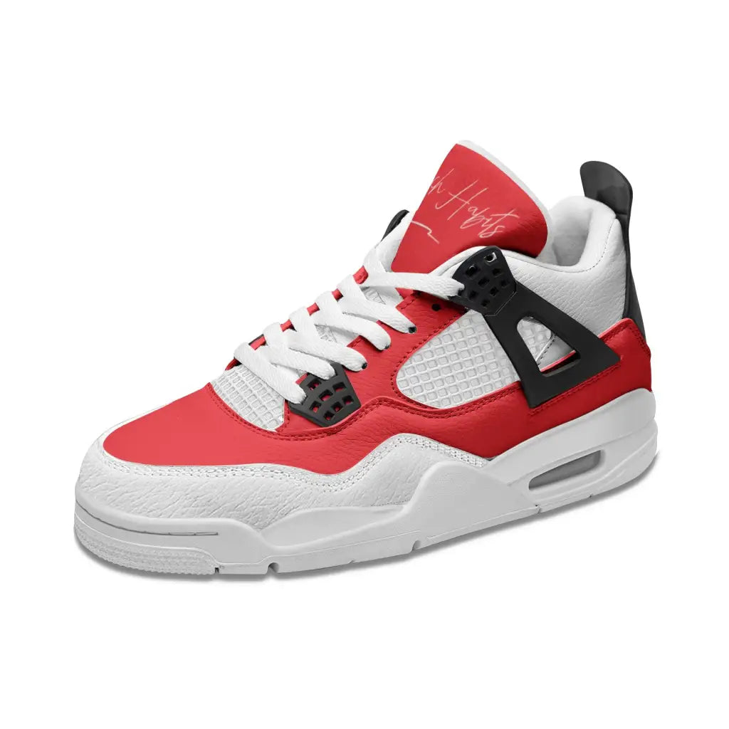 RH4 Red/White Fashion Sneakers - 4 Men / 5.5 Women - Shoes