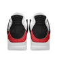 RH4 Red/White Fashion Sneakers - Shoes