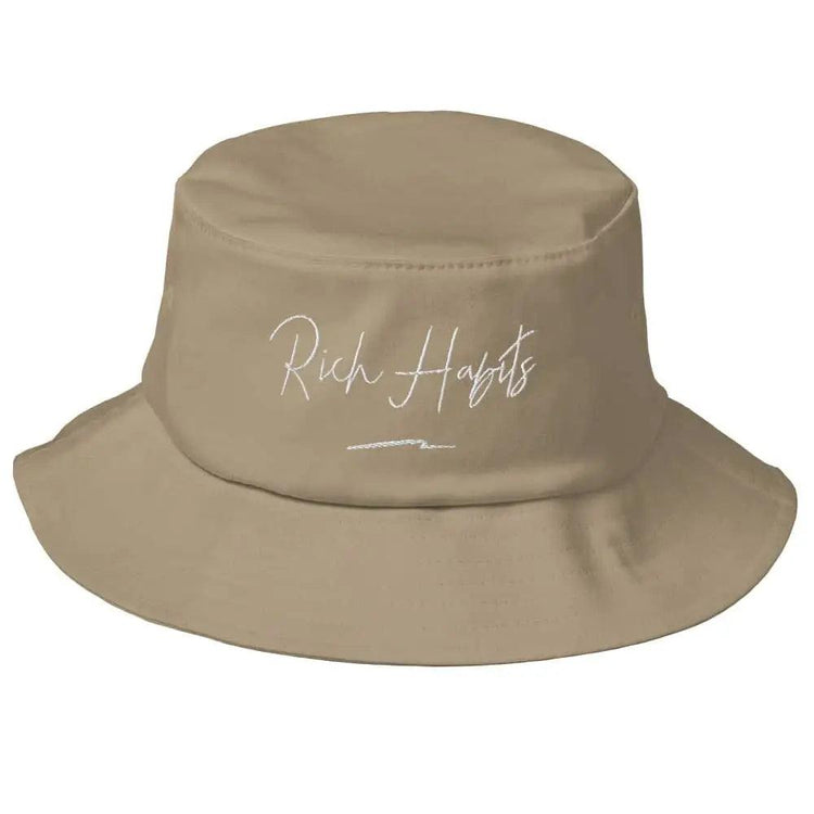 Old School Bucket Hat - Khaki