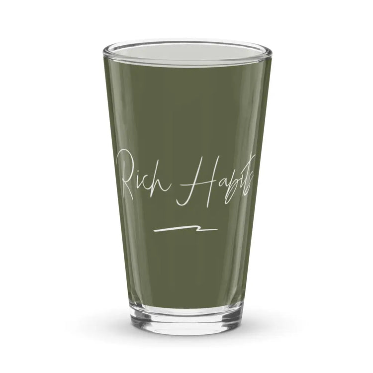 Shaker pint glass