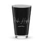 Shaker pint glass