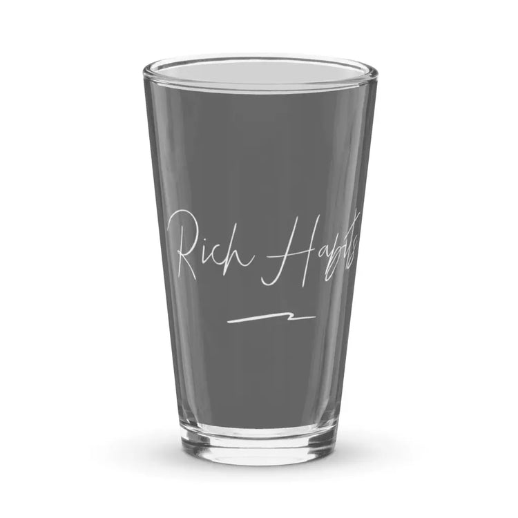 Shaker pint glass