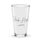 Shaker pint glass