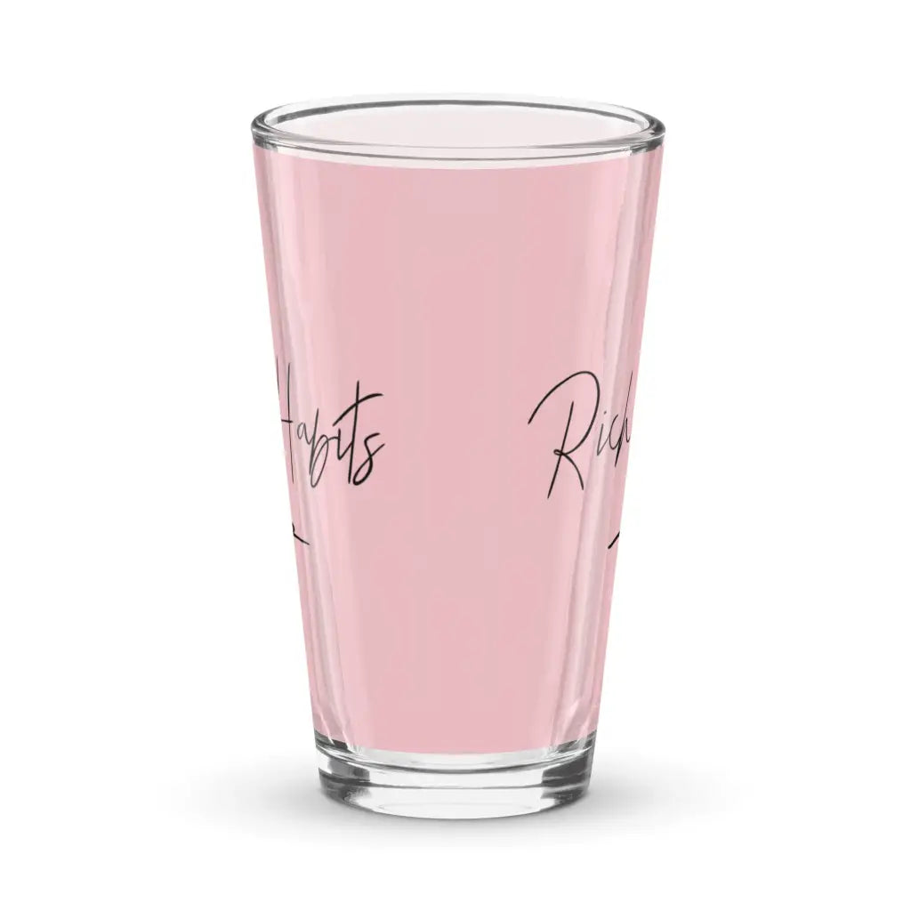 Shaker pint glass