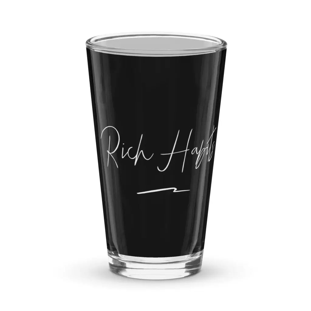 Shaker pint glass