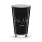 Shaker pint glass