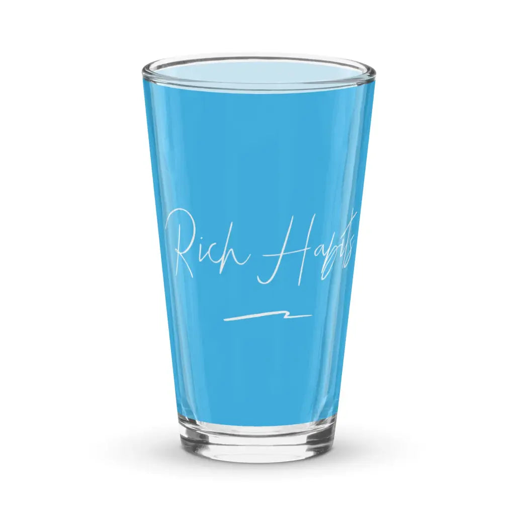 Shaker pint glass