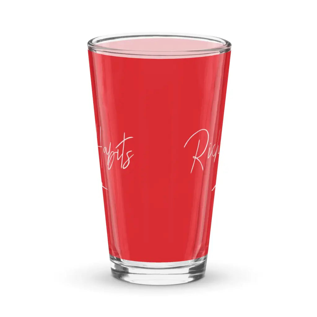 Shaker pint glass