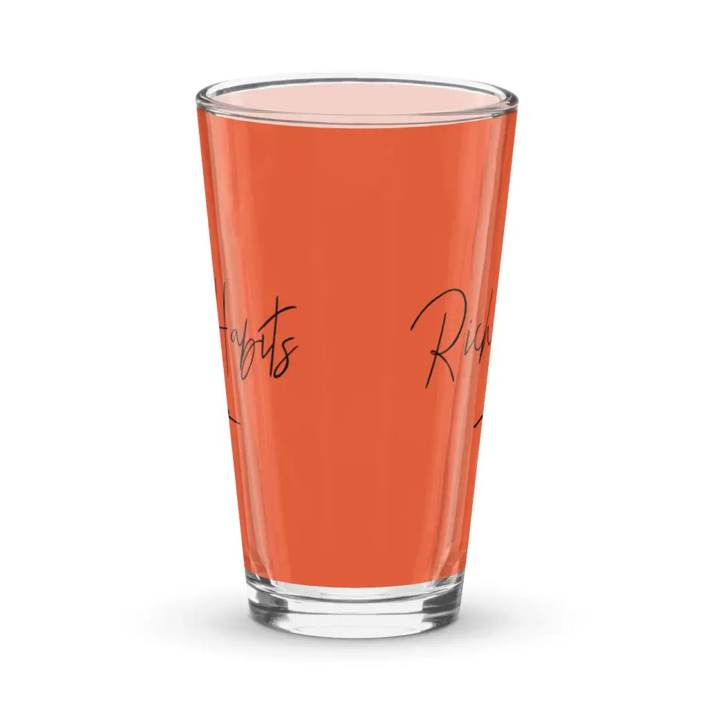 Shaker pint glass