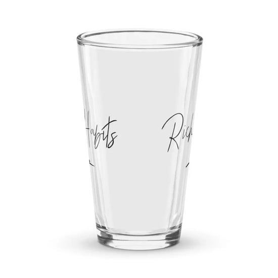 Shaker pint glass