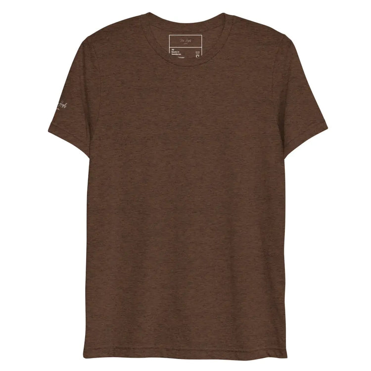 Short sleeve t-shirt - Brown Triblend / XS