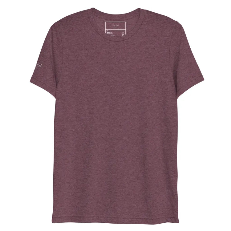 Short sleeve t-shirt - Maroon Triblend / XS