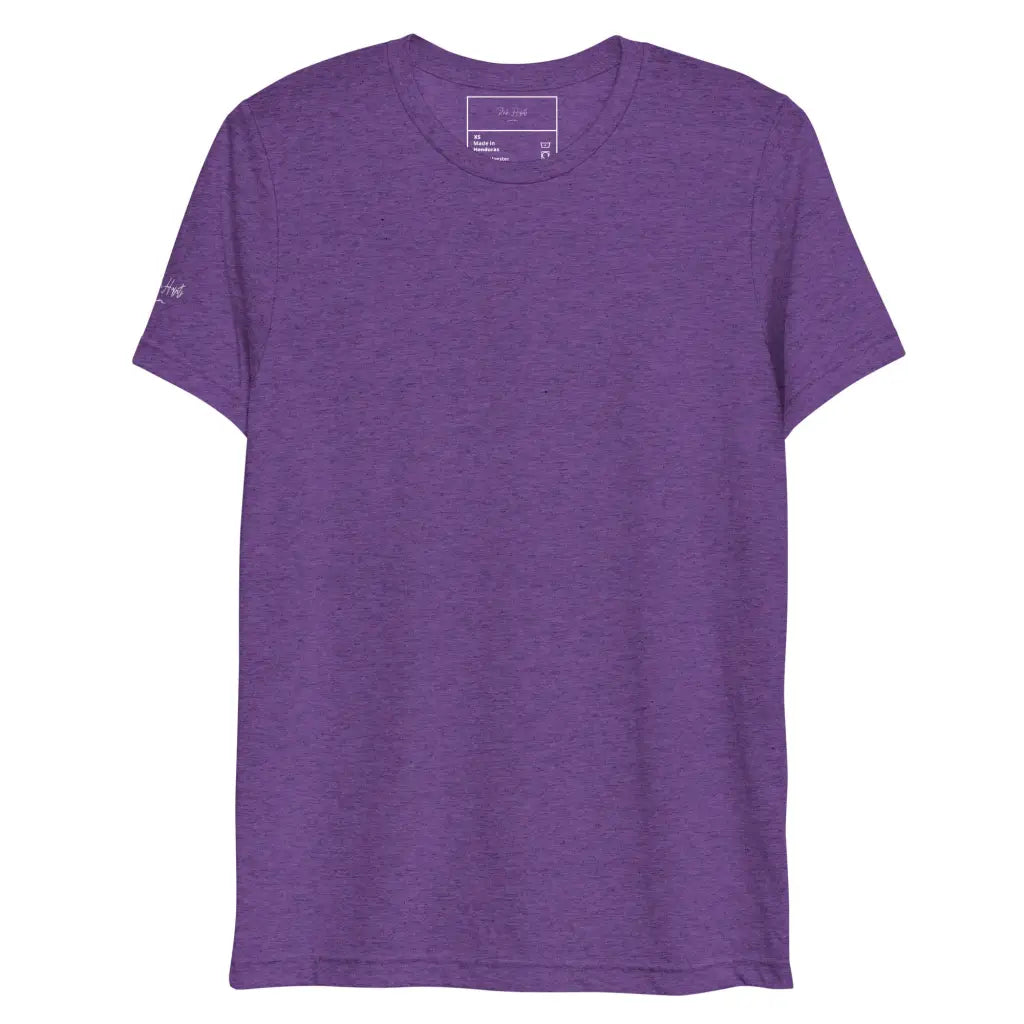 Short sleeve t-shirt - Purple Triblend / XS