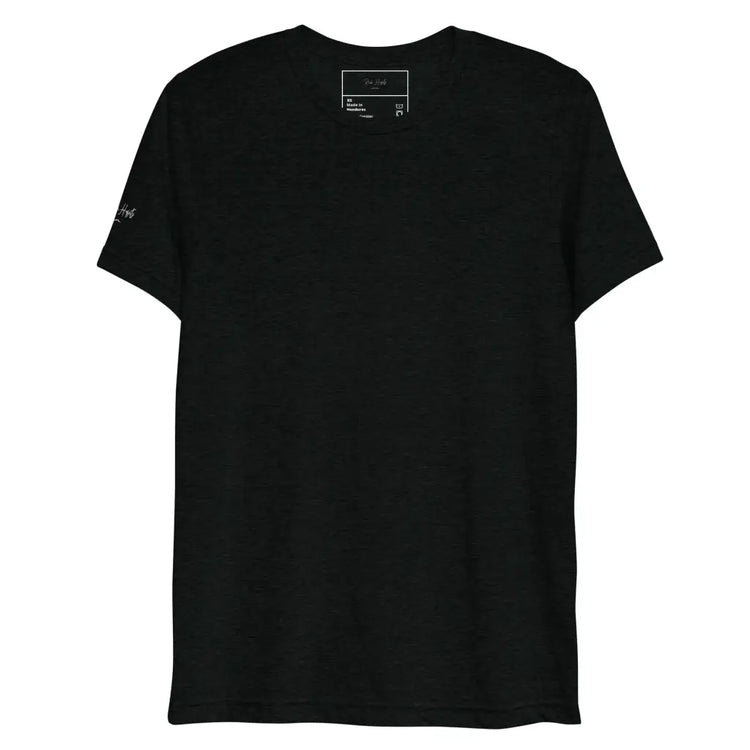 Short sleeve t-shirt - Solid Black Triblend / XS