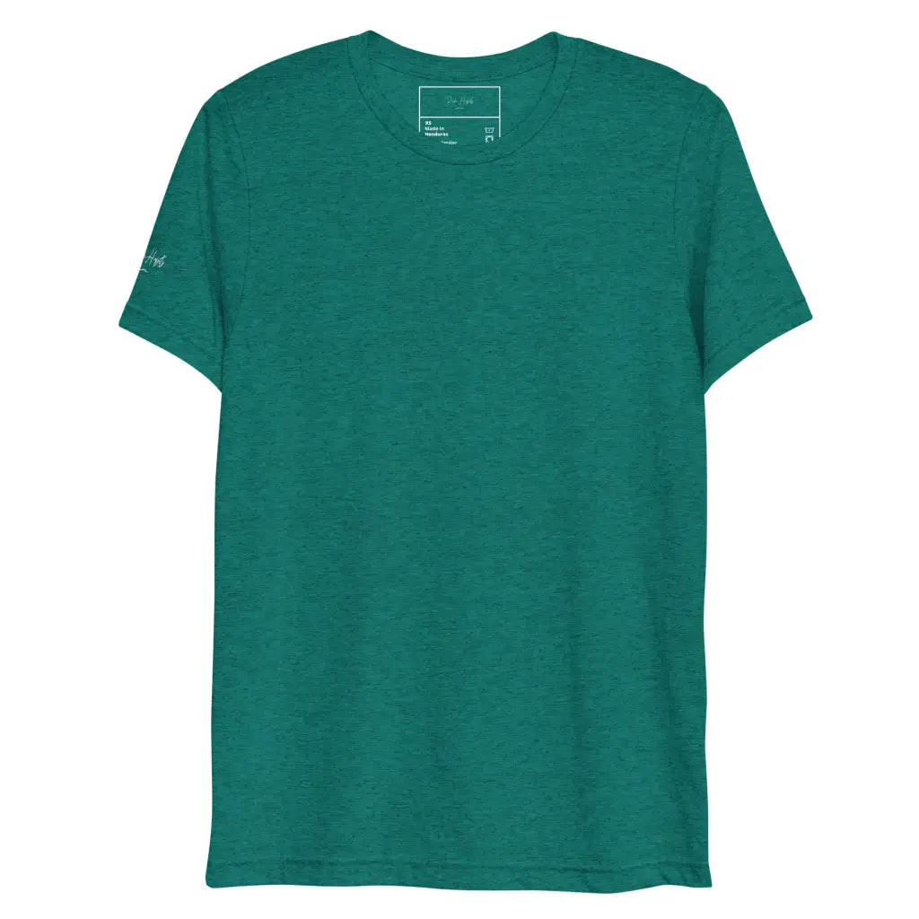 Short sleeve t-shirt - Teal Triblend / XS