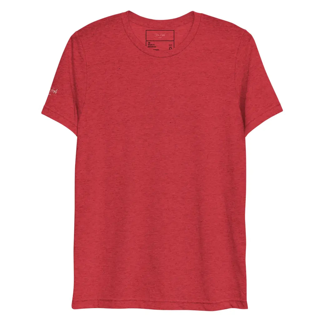 Short sleeve t-shirt - Red Triblend / XS