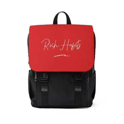 Red Shoulder Backpack - One size - Bags