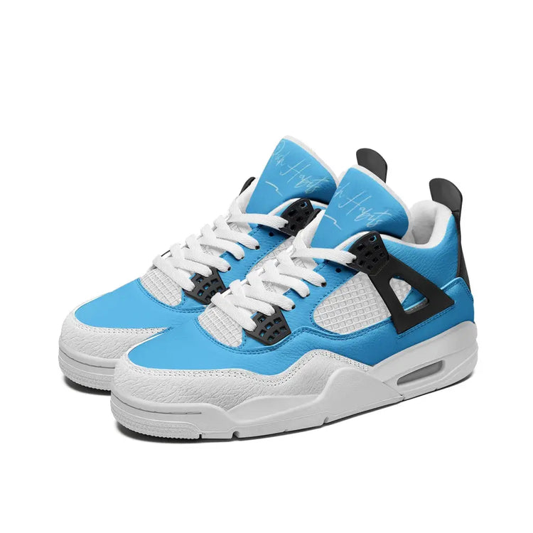 RH4 Skyblue/White Fashion Sneakers - Shoes