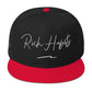 Snapback Hat - Red / Black