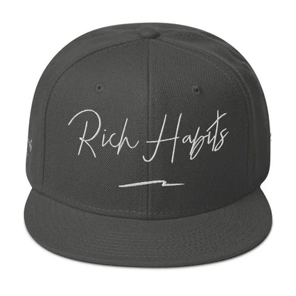 Snapback Hat - Charcoal gray