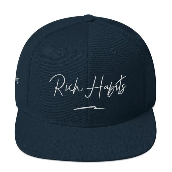 Snapback Hat - Dark Navy