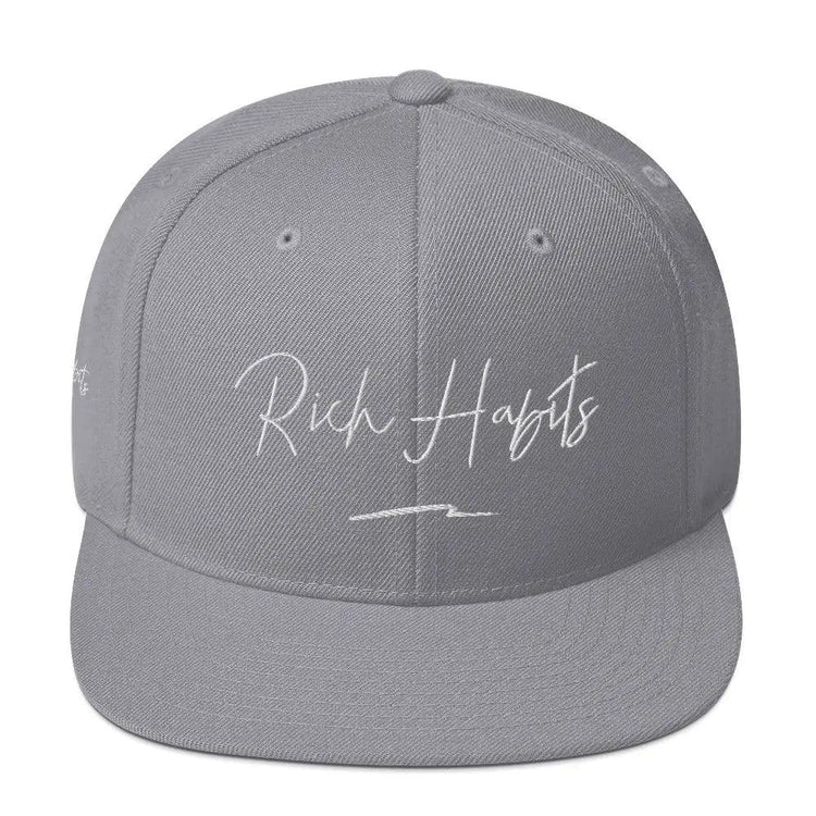 Snapback Hat - Silver