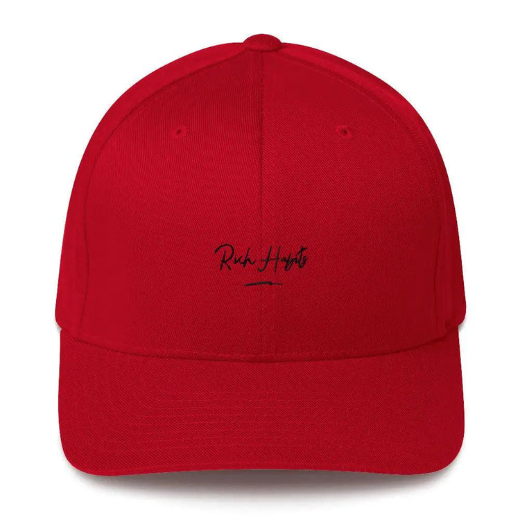 Structured Twill Cap - Red / S/M