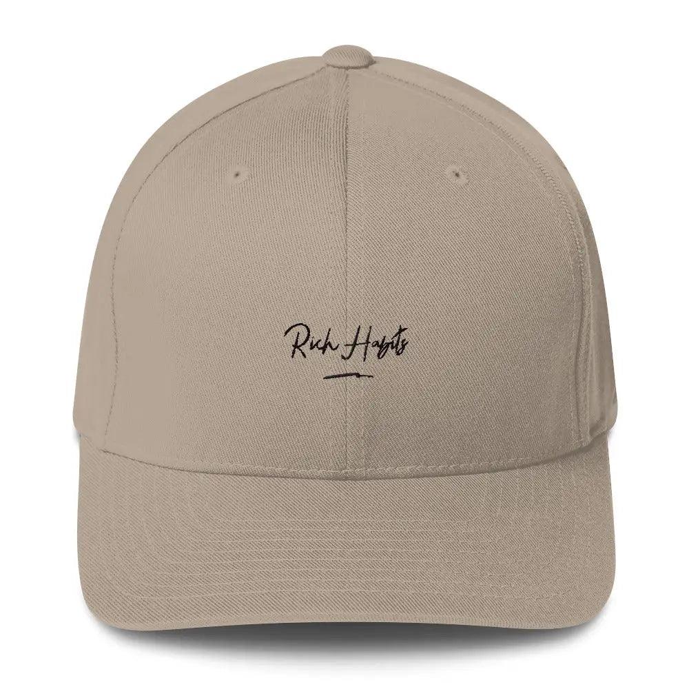 Structured Twill Cap - Khaki / S/M