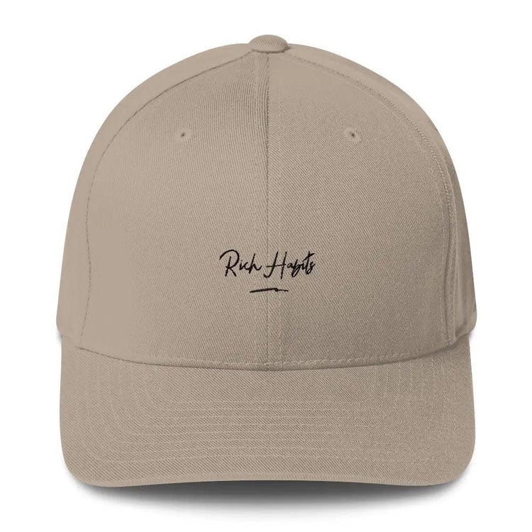 Structured Twill Cap - Khaki / S/M