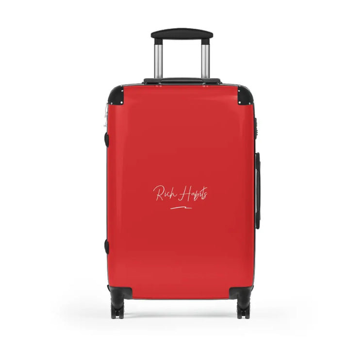 Red Suitcase - Medium / Black - Bags