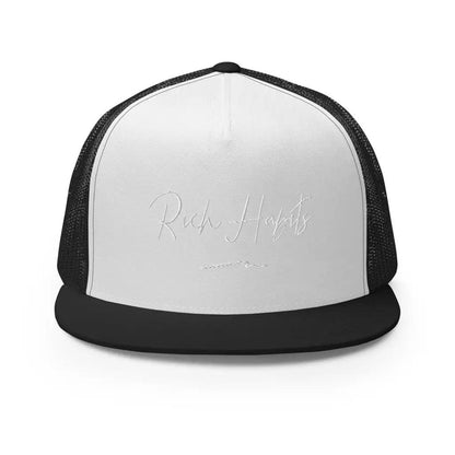 Trucker Cap - Black/ White/ Black