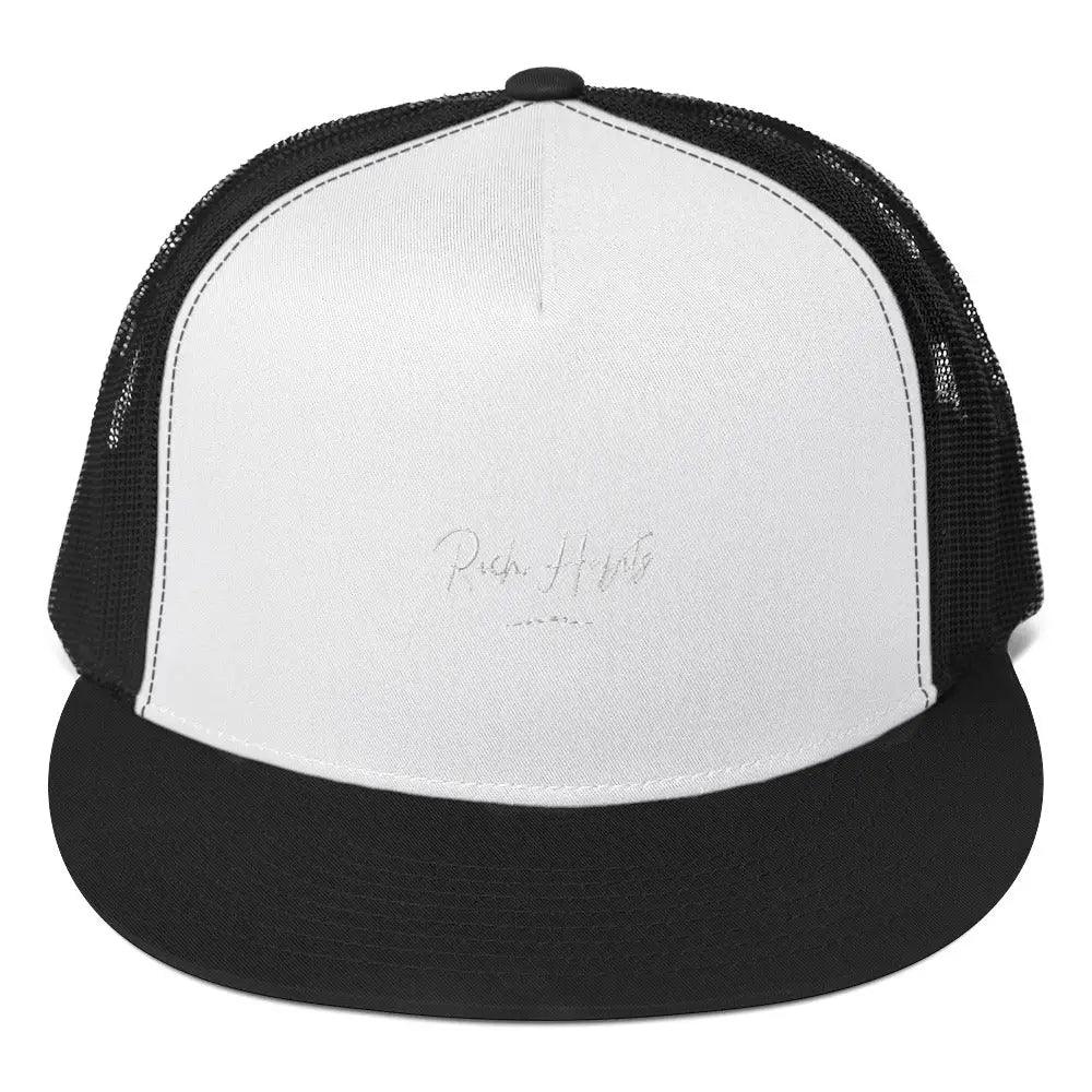 Trucker Cap - Black/ White/ Black