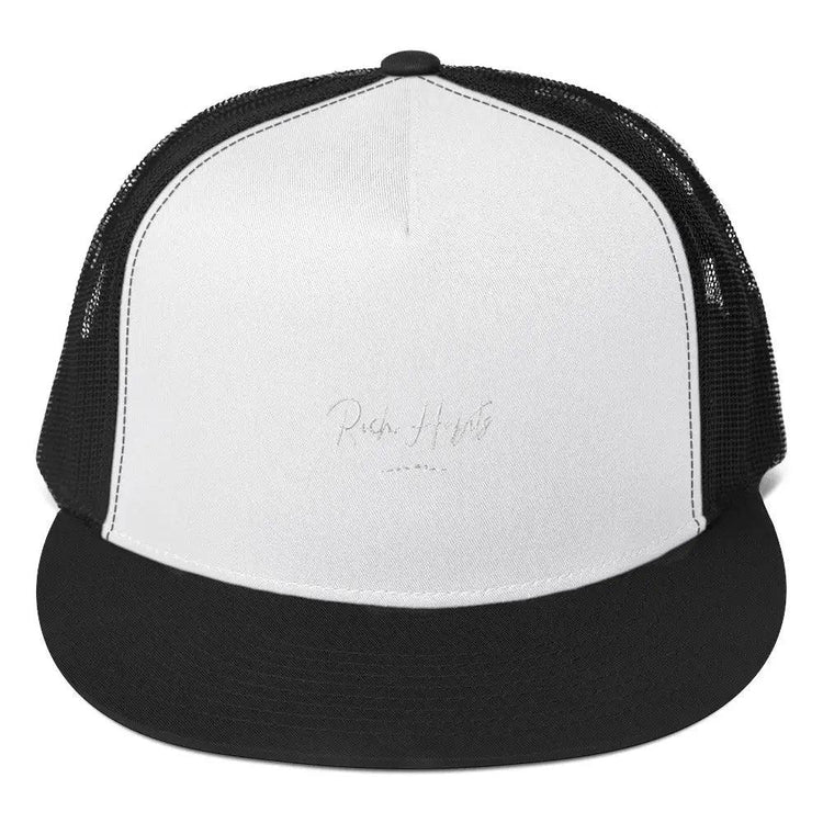 Trucker Cap - Black/ White/ Black