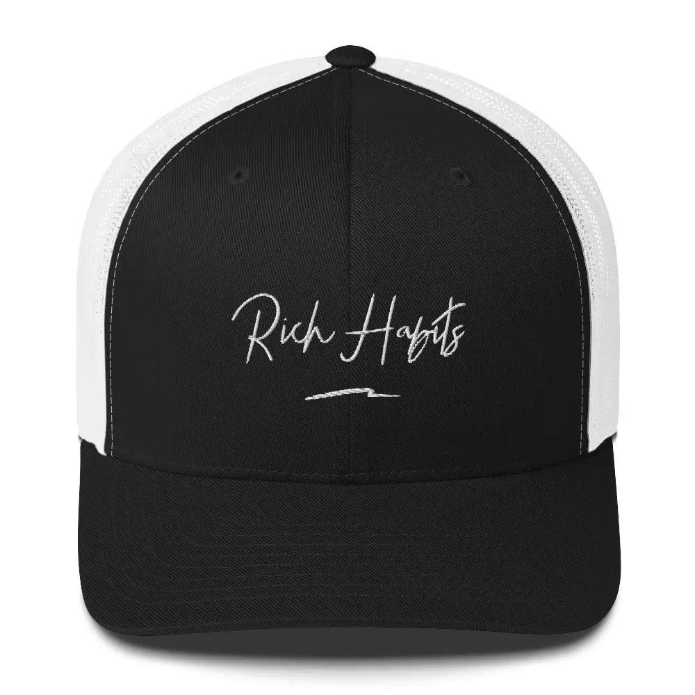 Trucker Cap - Black/ White