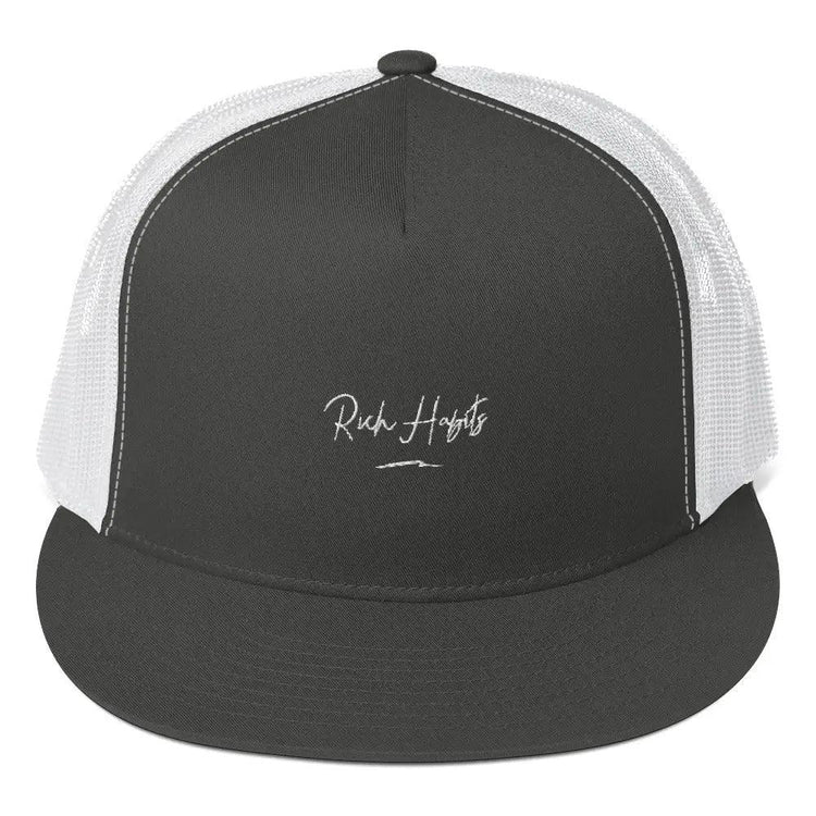 Trucker Cap - Charcoal/ White