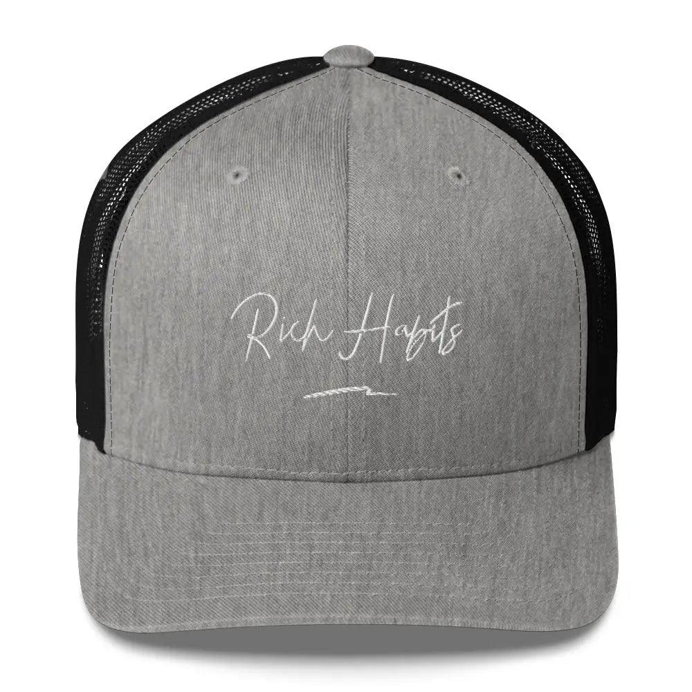 Trucker Cap - Heather/ Black