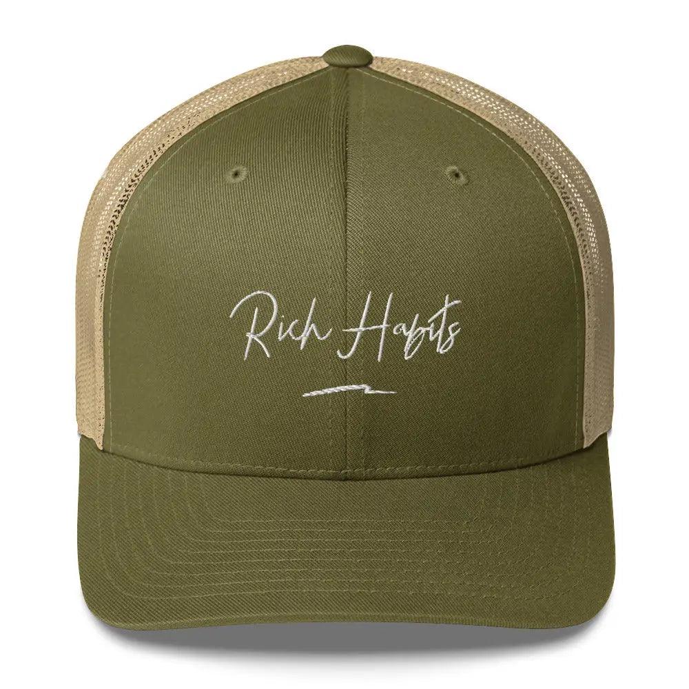 Trucker Cap - Moss/ Khaki