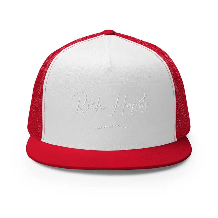 Trucker Cap - Red/ White/ Red