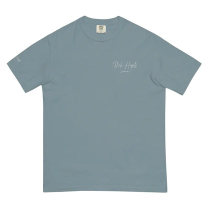 Unisex garment-dyed heavyweight t-shirt - Ice Blue / S