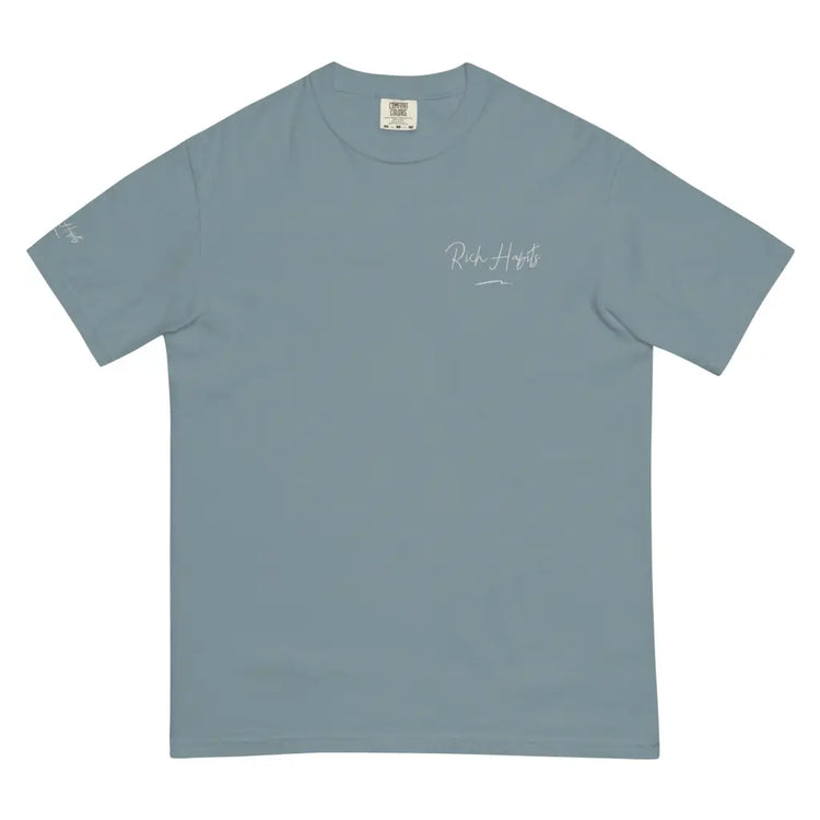 Unisex garment-dyed heavyweight t-shirt - Ice Blue / S