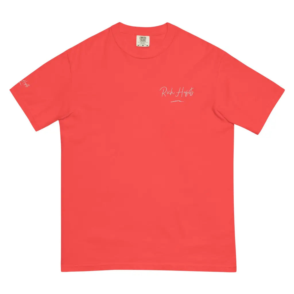 Unisex garment-dyed heavyweight t-shirt - Paprika / S