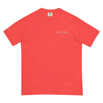 Unisex garment-dyed heavyweight t-shirt - Paprika / S