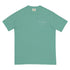 Unisex garment-dyed heavyweight t-shirt - Seafoam / S