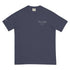 Unisex garment-dyed heavyweight t-shirt - True Navy / S