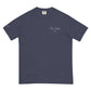 Unisex garment-dyed heavyweight t-shirt - True Navy / S