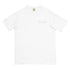 Unisex garment-dyed heavyweight t-shirt - White / S