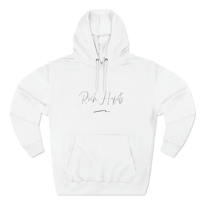 Unisex Pullover Hoodie - White / S